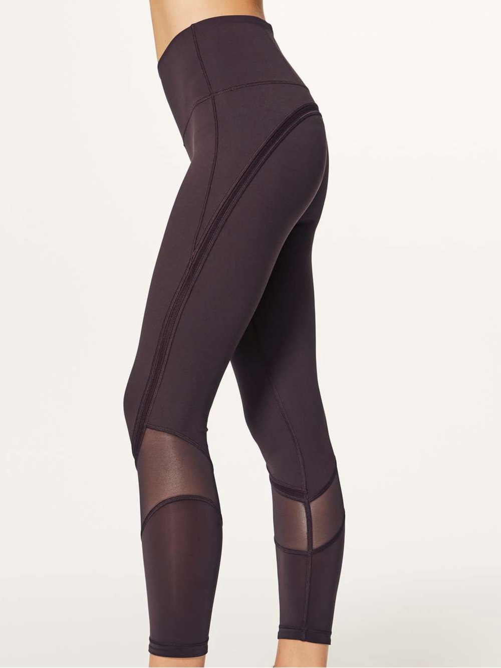 Lululemon Fresh In Mesh Tight Legging 25" Pelt - Size 4